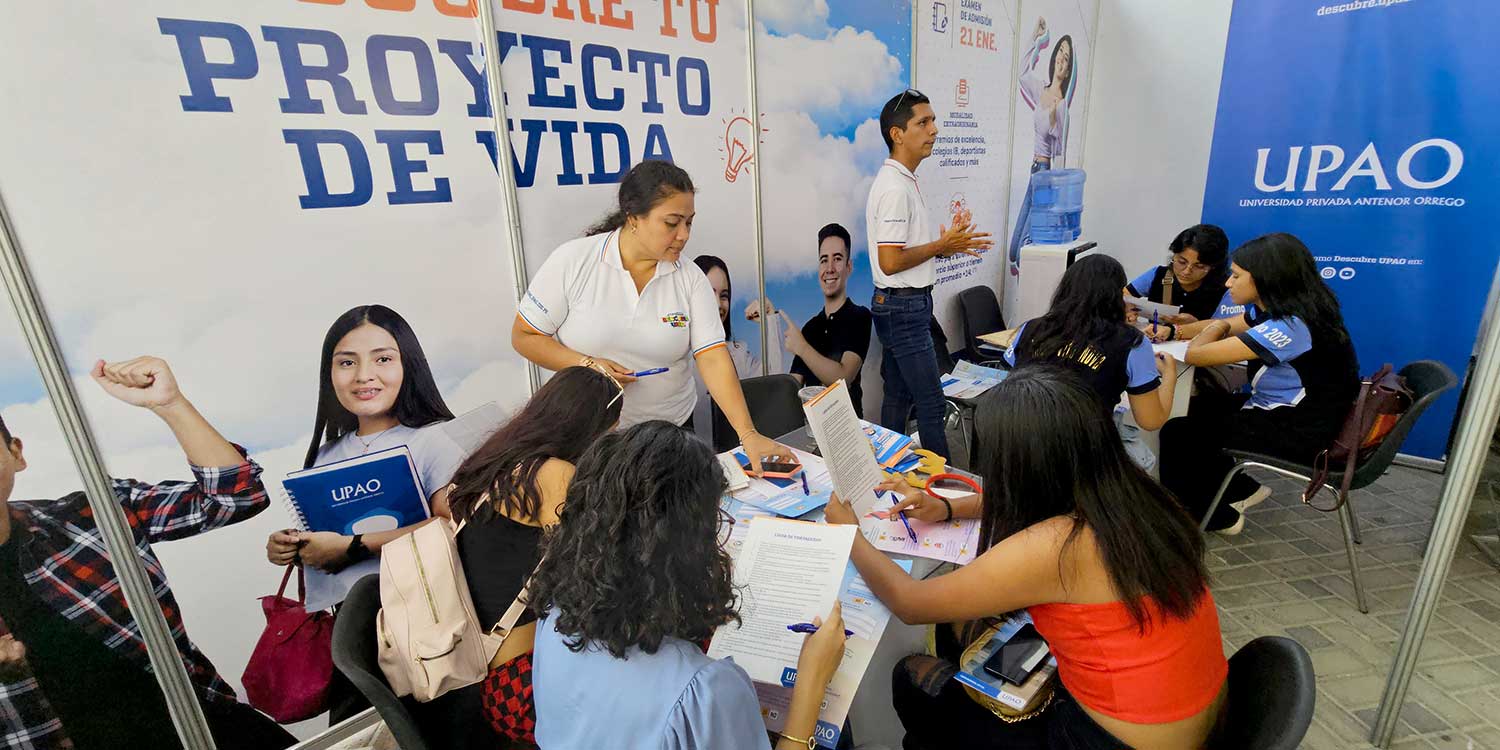 Feria vocacional UPAO fue un éxito en Piura - Superó las expectativas. Más de 3000 asistentes en dos fechas llenas de mucho aprendizaje.